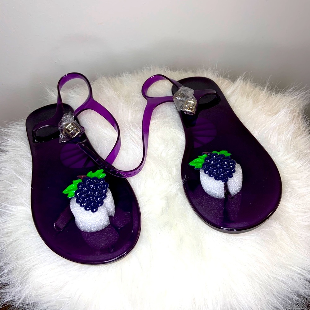 Grape Jelly Sandals 🍇